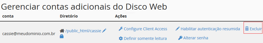 Em gerenciar contas adicionais. Em gerenciar contas adicionais.