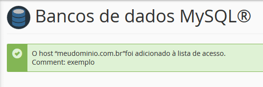 Mensagem de êxito. Mensagem de êxito.