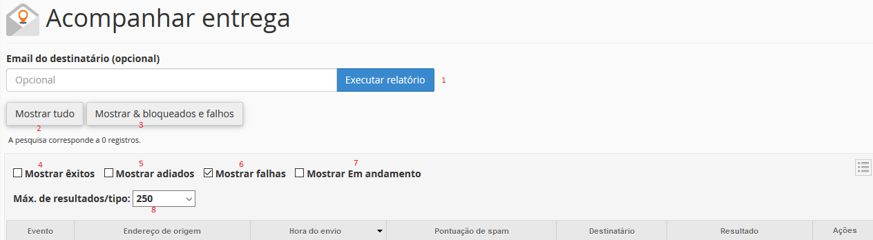 Acompanhar entrega. Acompanhar entrega.