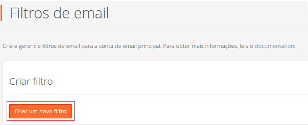 Filtros de Email. Filtros de Email.